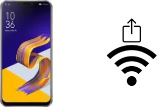 How to generate a Wi-Fi QR code on an Asus ZenFone 5Z