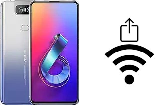 How to generate a Wi-Fi QR code on an Asus Zenfone 6 ZS630KL