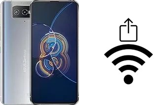 How to generate a Wi-Fi QR code on an Asus Zenfone 8 Flip