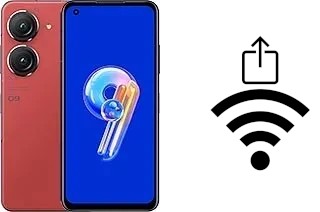 How to generate a Wi-Fi QR code on an Asus Zenfone 9