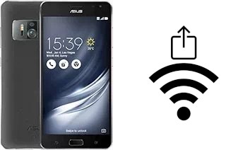 How to generate a QR code with the Wi-Fi password on a Asus Zenfone AR ZS571KL