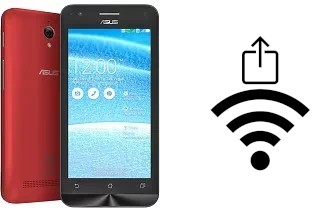 How to generate a QR code with the Wi-Fi password on a Asus Zenfone C ZC451CG