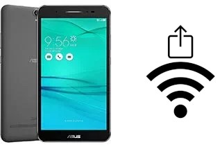 How to generate a QR code with the Wi-Fi password on a Asus Zenfone Go ZB690KG