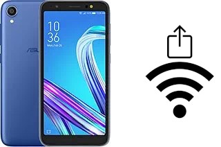 How to generate a QR code with the Wi-Fi password on a Asus ZenFone Live (L1) ZA550KL