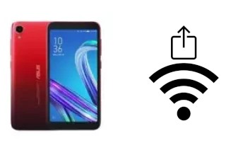 How to generate a QR code with the Wi-Fi password on a Asus ZenFone Live (L2) SD425