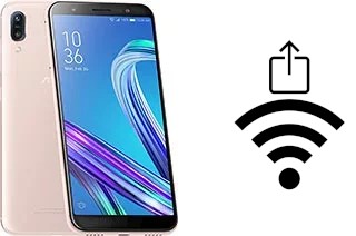 How to generate a QR code with the Wi-Fi password on a Asus Zenfone Max (M1) ZB555KL