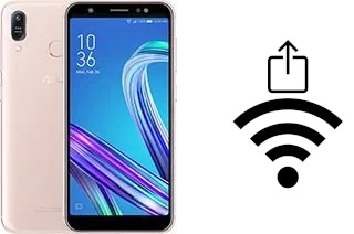 How to generate a QR code with the Wi-Fi password on a Asus Zenfone Max (M1) ZB556KL