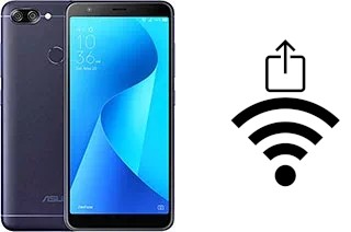 How to generate a QR code with the Wi-Fi password on a Asus Zenfone Max Plus (M1) ZB570TL