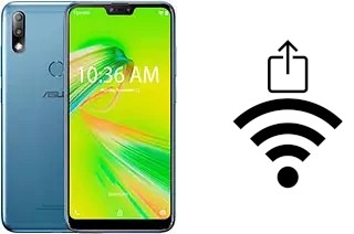 How to generate a QR code with the Wi-Fi password on a Asus ZenFone Max Plus (M2)