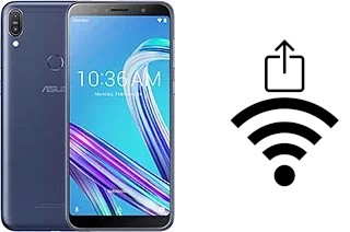 How to generate a QR code with the Wi-Fi password on a Asus Zenfone Max Pro (M1) ZB601KL