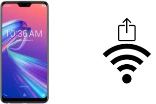 How to generate a QR code with the Wi-Fi password on a Asus ZenFone Max Pro (M2)