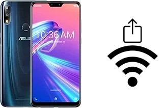 How to generate a Wi-Fi QR code on an Asus Zenfone Max Pro (M2) ZB631KL