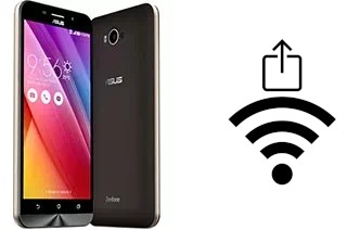 How to generate a QR code with the Wi-Fi password on a Asus Zenfone Max ZC550KL (2016)