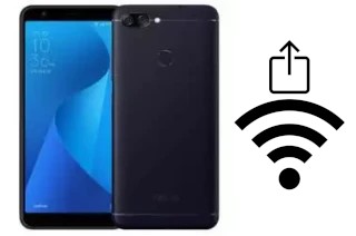 How to generate a QR code with the Wi-Fi password on a Asus ZenFone Pegasus 4S