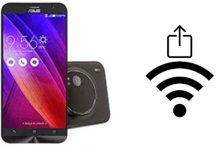 How to generate a QR code with the Wi-Fi password on a Asus Zenfone Zoom ZX550