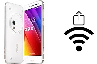 How to generate a QR code with the Wi-Fi password on a Asus Zenfone Zoom ZX551ML