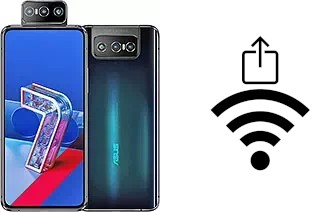 How to generate a Wi-Fi QR code on an Asus Zenfone 7 Pro ZS671KS