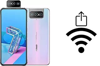 How to generate a Wi-Fi QR code on an Asus Zenfone 7 ZS670KS