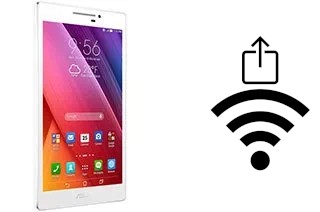 How to generate a QR code with the Wi-Fi password on a Asus Zenpad 7.0 Z370CG