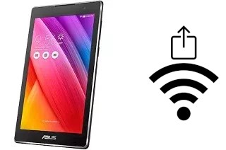 How to generate a QR code with the Wi-Fi password on a Asus Zenpad C 7.0 Z170MG