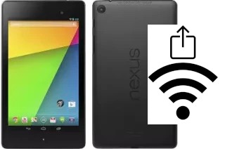 How to generate a QR code with the Wi-Fi password on a Asus Google Nexus 7 (2013)