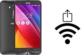 How to generate a QR code with the Wi-Fi password on a Asus Zenfone 2 Laser ZE551KL