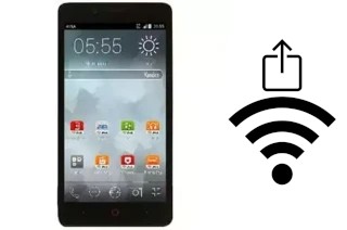 How to generate a Wi-Fi QR code on an Avea Intouch 4