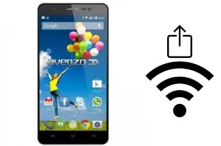 How to generate a QR code with the Wi-Fi password on a Avenzo Xirius 5-5