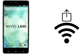 How to generate a QR code with the Wi-Fi password on a Avvio L640