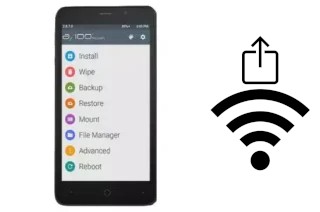 How to generate a QR code with the Wi-Fi password on a Axioo Picophone M4S