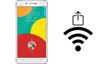 How to generate a QR code with the Wi-Fi password on a BBK Vivo X5Max L