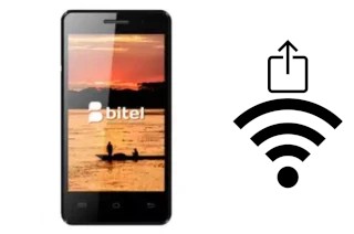 How to generate a QR code with the Wi-Fi password on a Bitel B8411