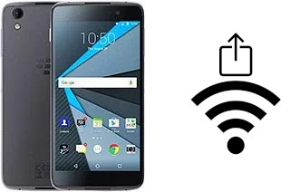 How to generate a Wi-Fi QR code on an BlackBerry DTEK50