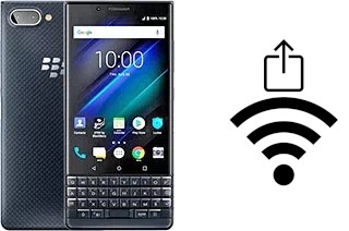 How to generate a Wi-Fi QR code on an BlackBerry KEY2 LE