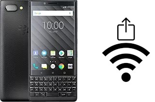 How to generate a Wi-Fi QR code on an BlackBerry KEY2