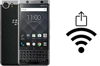 How to generate a Wi-Fi QR code on an BlackBerry KEYone