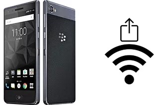 How to generate a Wi-Fi QR code on an BlackBerry Motion