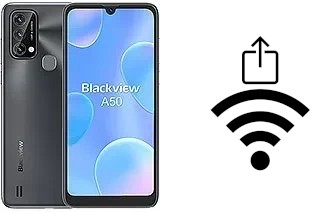 How to generate a Wi-Fi QR code on an Blackview A50