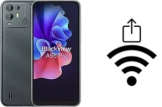 How to generate a Wi-Fi QR code on an Blackview A55 Pro