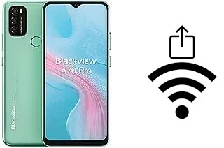 How to generate a Wi-Fi QR code on an Blackview A70 Pro