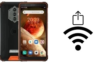 How to generate a QR code with the Wi-Fi password on a Blackview BV6600