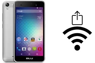 How to generate a QR code with the Wi-Fi password on a BLU Dash M2