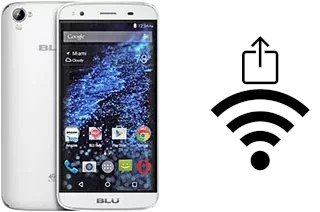 How to generate a QR code with the Wi-Fi password on a BLU Dash X Plus LTE