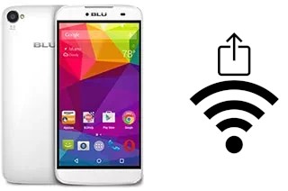 How to generate a QR code with the Wi-Fi password on a BLU Dash X Plus