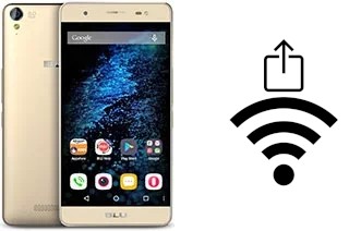 How to generate a Wi-Fi QR code on an BLU Energy X Plus