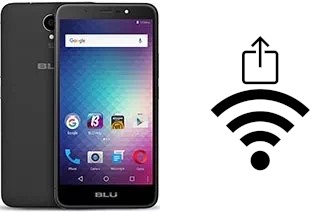 How to generate a QR code with the Wi-Fi password on a BLU Energy X Plus 2