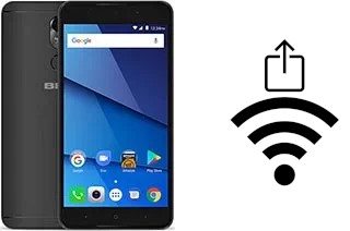 How to generate a QR code with the Wi-Fi password on a BLU Grand 5.5 HD II