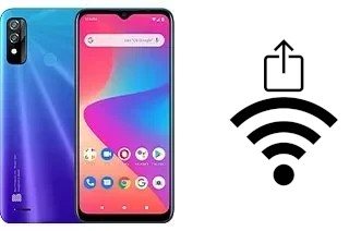 How to generate a QR code with the Wi-Fi password on a BLU G61