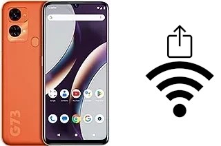 How to generate a Wi-Fi QR code on an BLU G73