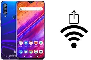 How to generate a QR code with the Wi-Fi password on a BLU G9 Pro